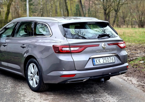 Renault Talisman cena 55500 przebieg: 161700, rok produkcji 2017 z Kraków małe 781